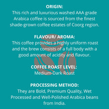 Load image into Gallery viewer, Meraki Brilliance , AAA Grade premium arabica coffee, Mysore Nuggets