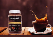 Load image into Gallery viewer, Meraki Zero Caffeine best zero caffeine coffee powered with Ashwagandha and Brahmi . Healthy coffee replacement