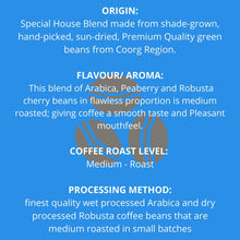 Load image into Gallery viewer, Meraki SIGNATURE a Blend of Arabica Peaberry and Robusta Cherry