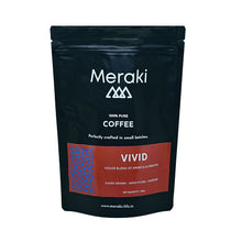 Load image into Gallery viewer, Meraki VIVID a Blend of Arabica plantation AA grade and Robusta Cherry